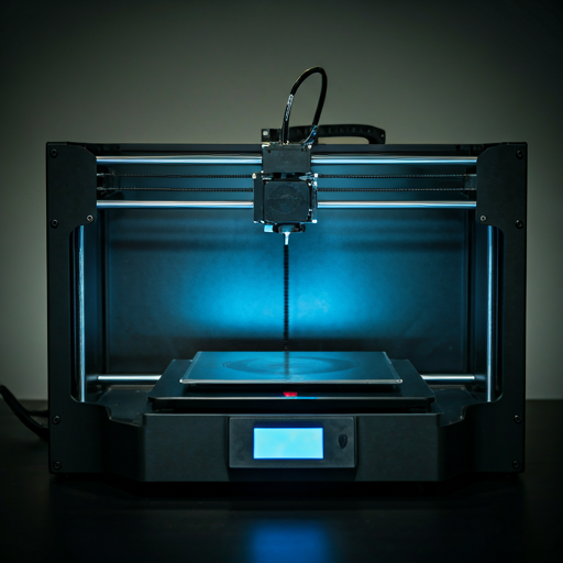 Industriële 3D printer in actie